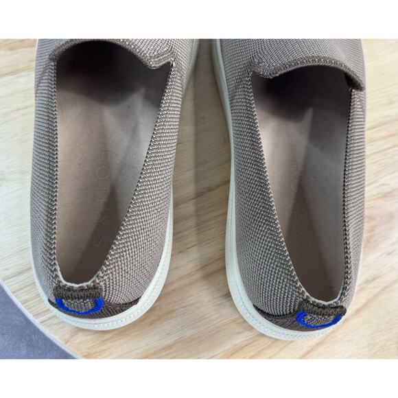 Rothys The Ravello Sneaker Mens Size 9 Slip On Loaf Shoes Beige Brown main image 7